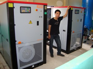 Công trình cung cấp và lắp đặt hệ thống máy nén khí trục vít và máy tăng áp (Booster) áp suất 40bar lưu lượng 15m3/min