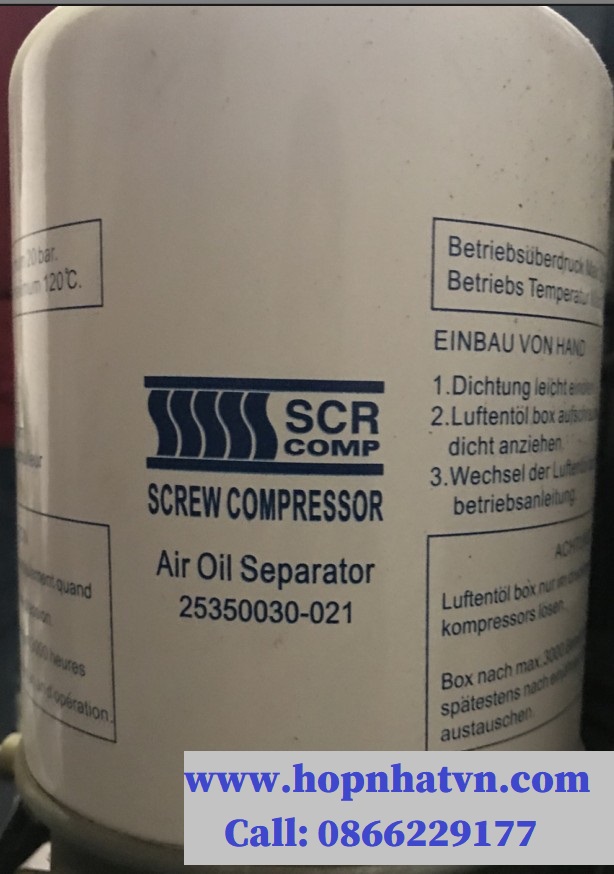 Lọc tách dầu máy nén khí SCR 25300280-021