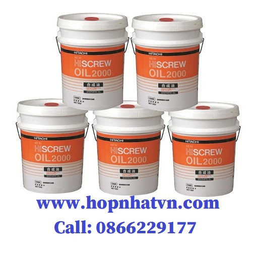 <p>Máy nén khí Hitachi là thương hiệu được được ưa chuộng tại Việt Nam. Thay dầu máy nén khí định kỳ phù hợp giúp máy nén chạy ổn định, đảm bảo công suất làm việc.</p>