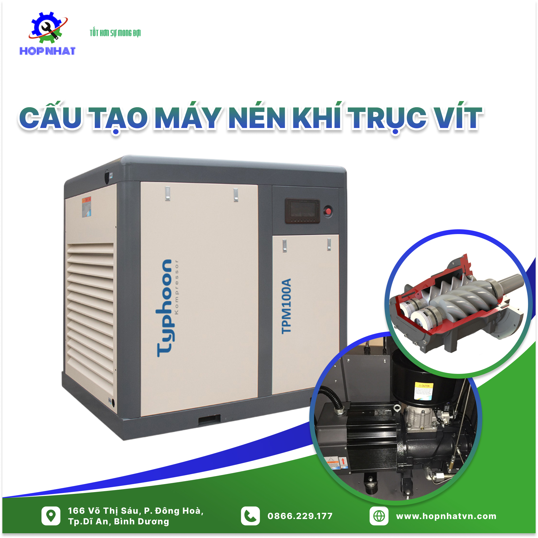 <p><span style="font-size:11pt"><span style="text-justify:inter-ideograph"><span style="line-height:150%"><span style="font-family:Calibri,sans-serif"><span style="font-size:13.0pt"><span style="line-height:150%"><span style="font-family:"Arial",sans-serif"><span style="color:black">Hiểu rõ <b>cấu tạo của máy nén khí trục vít</b> sẽ giúp người sử dụng vận hành và bảo dưỡng máy hiệu quả, đồng thời lựa chọn được sản phẩm phù hợp với nhu cầu sử dụng. Bài viết này sẽ trình bày chi tiết về cấu tạo của máy nén khí trục vít, giúp bạn dễ dàng sử dụng máy hiệu quả.</span></span></span></span></span></span></span></span></p>