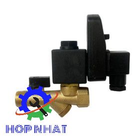 22130439 Automatic Drain Valve for Ingersoll Rand Compressor 100-120V 1/4'' NPT