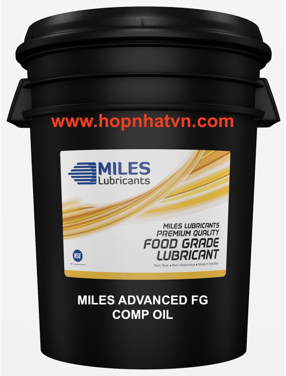 Dầu MILES ADVANCED FG COMP OIL - Dùng cho máy nén khí nghành thực phẩm