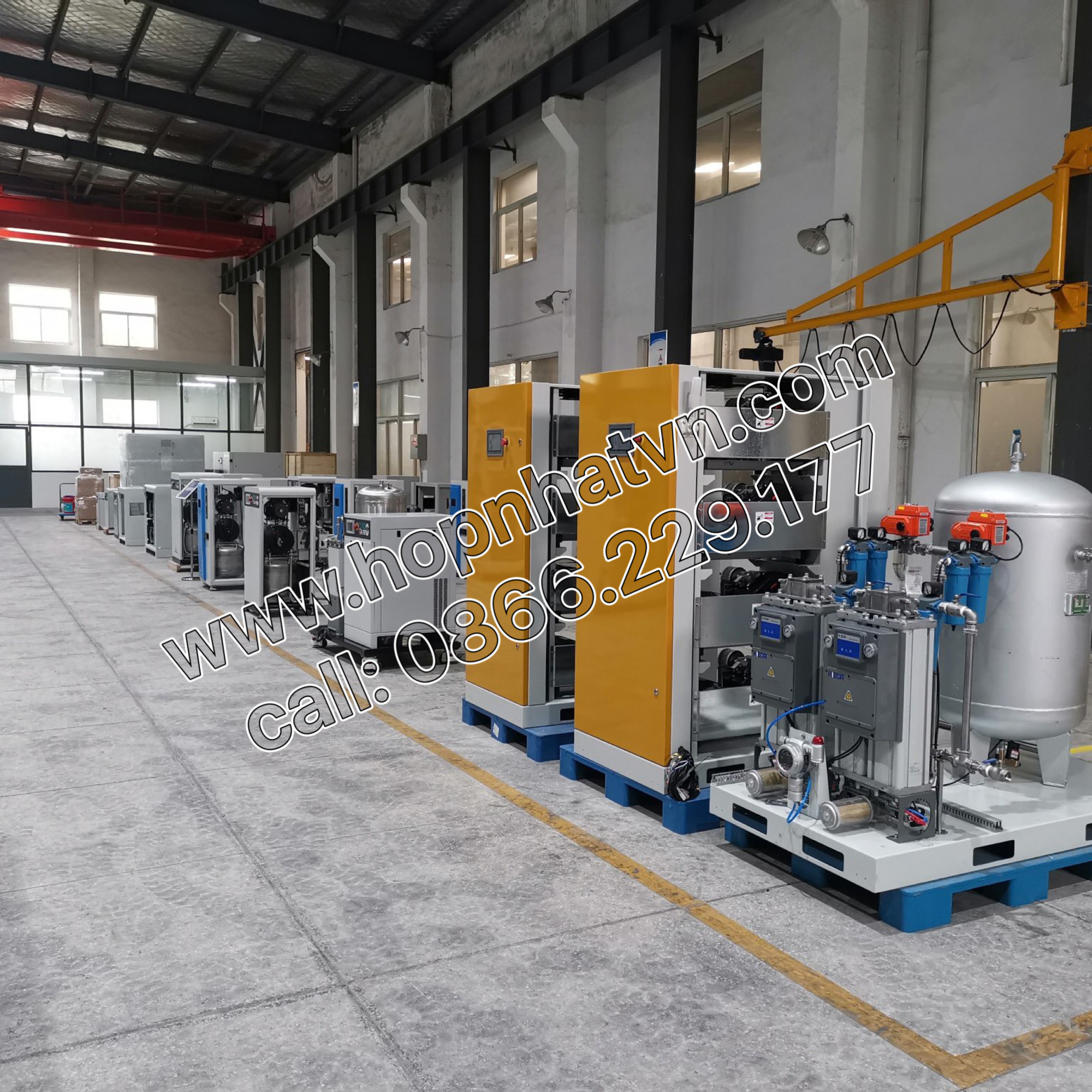 Máy Nén Khí Scroll Không Dầu