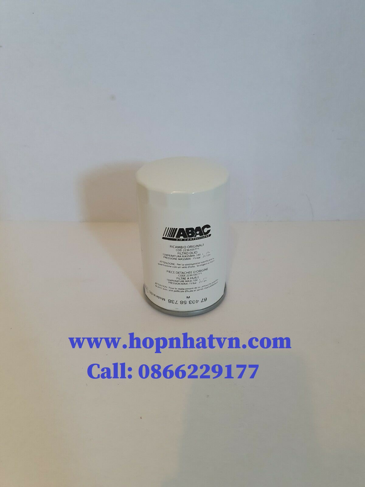 Oil Filter / Lọc dầu ABAC 9056103, SH 8130