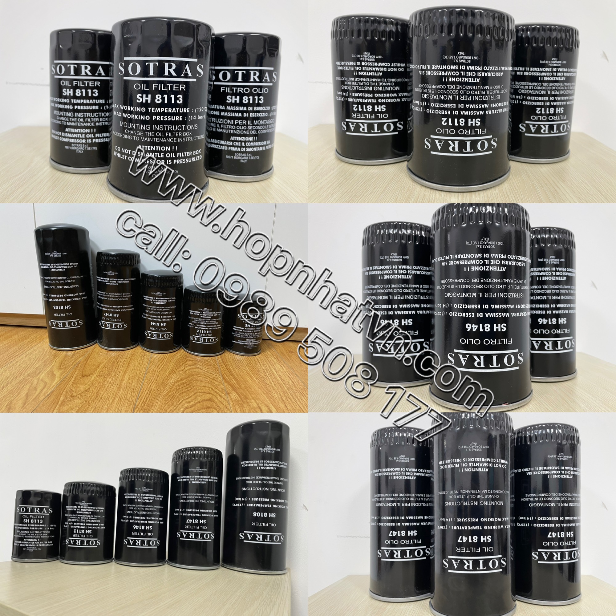 Oil Filter / Lọc Nhớt SH8727, SH 8727