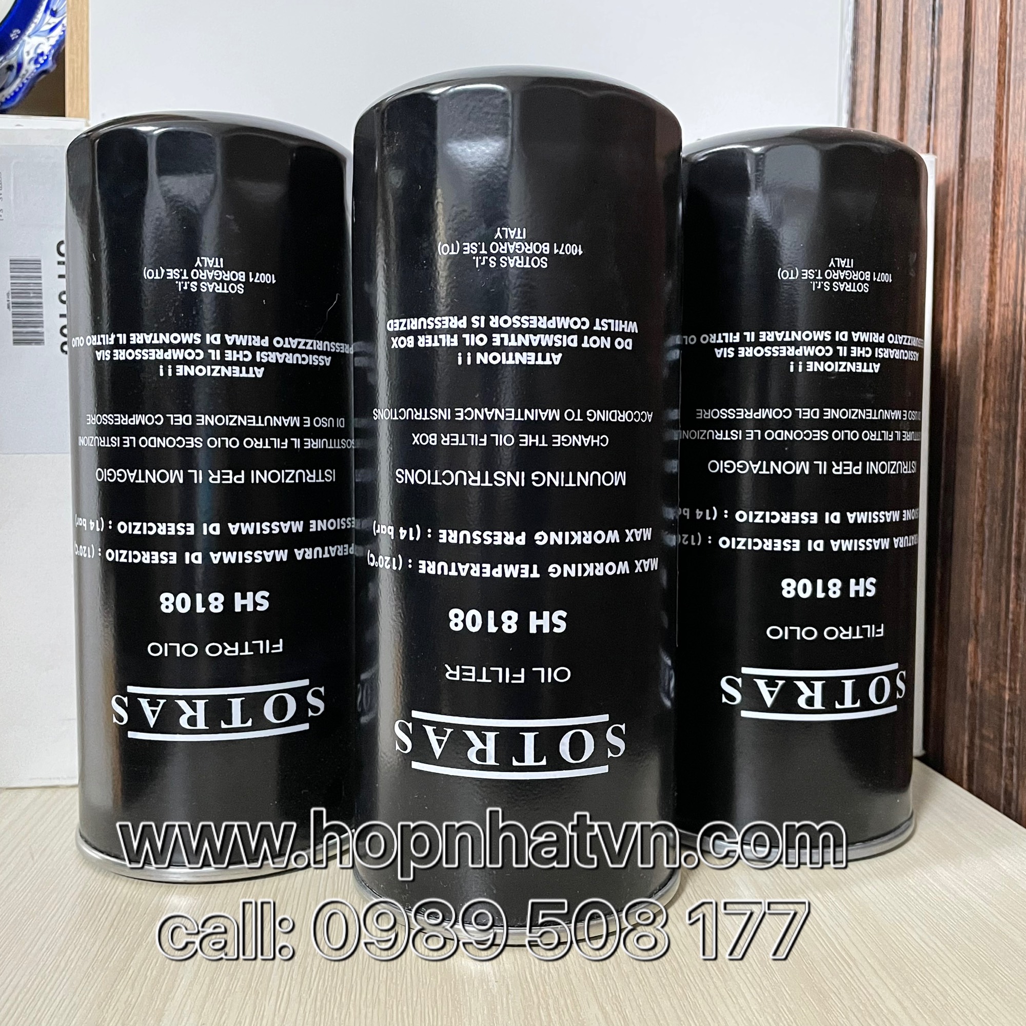 Oil Filter / Lọc Nhớt SH8187, SH 8187