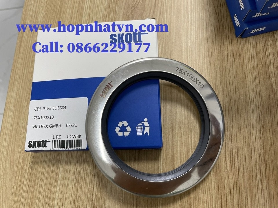 Phớt máy nén khí trục vít 35 x 50 x 12 / PTFE Oil Seal