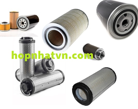 Hydrovane air filter elements